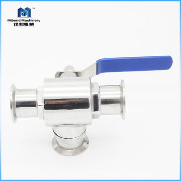 Haute pression de robinet à tournant sphérique d&#39;acier inoxydable 304 / 316L adaptée aux besoins du client par usine